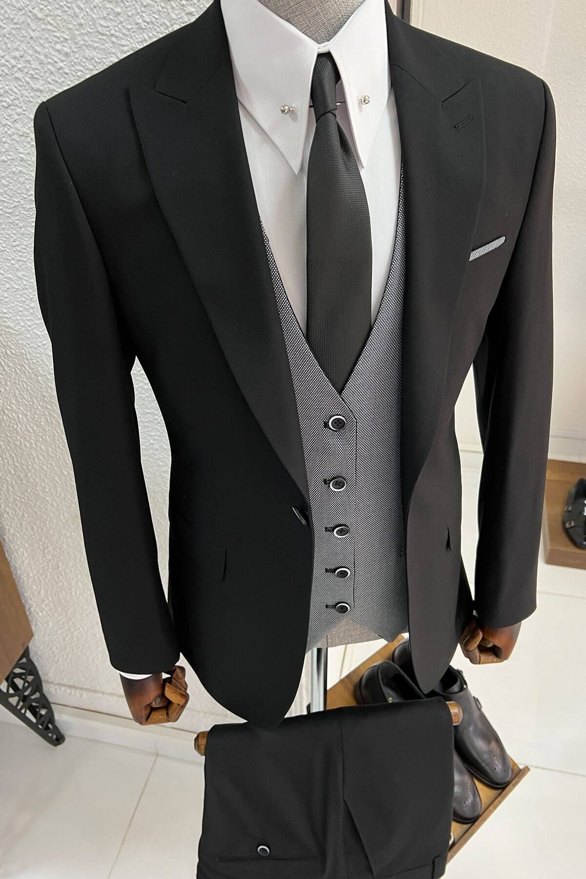 Charcoal Suit Rental alternate view