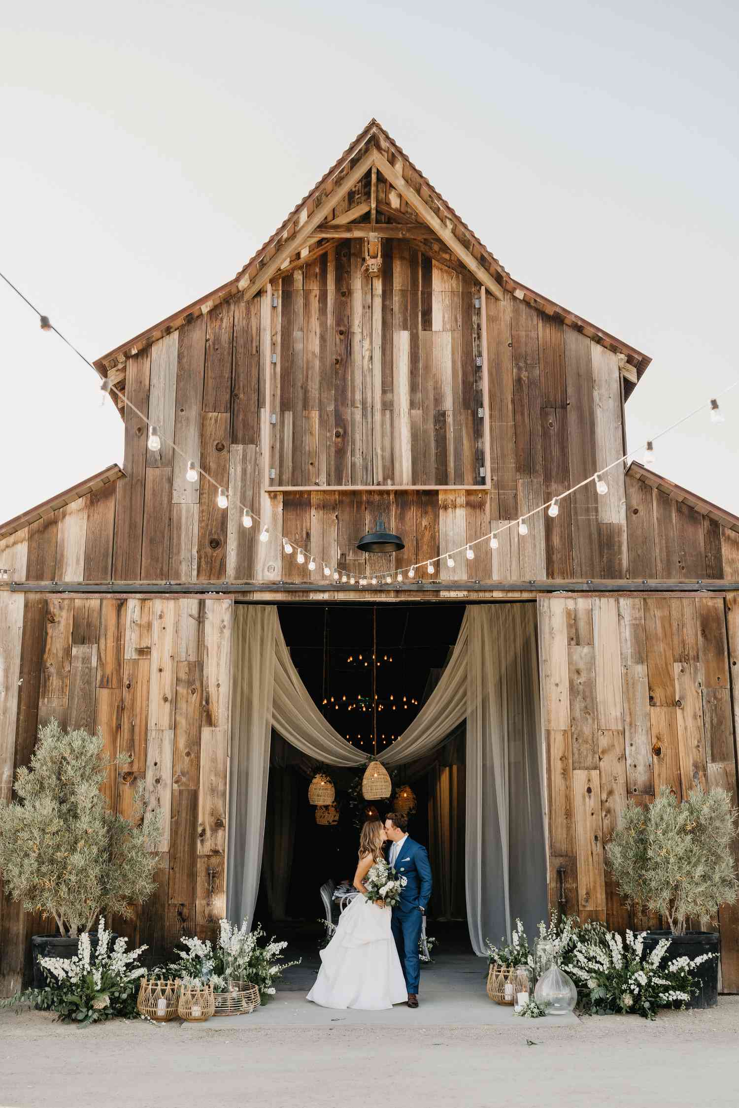 Rustic barn wedding inspiration