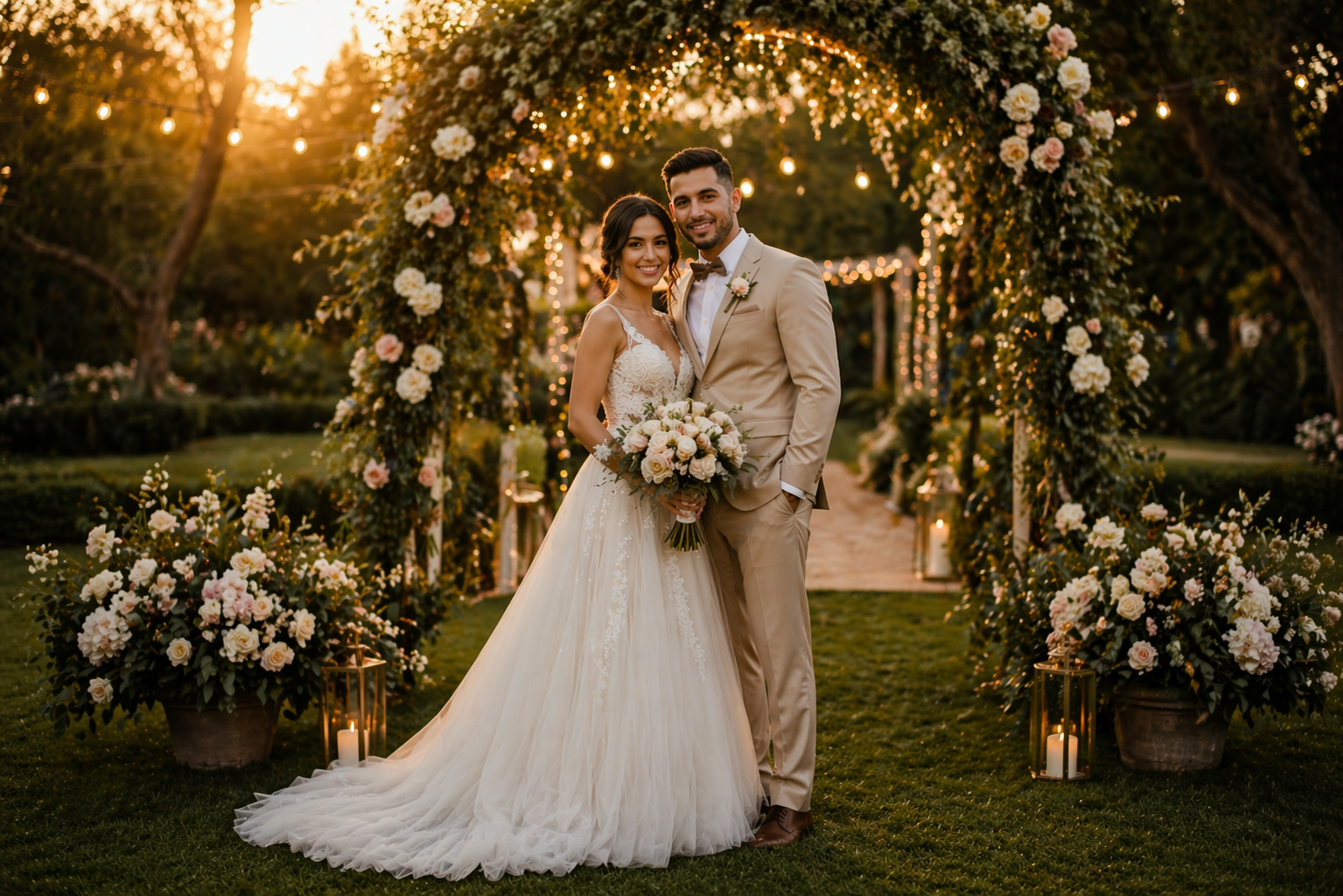 Sarah & Michael wedding photo